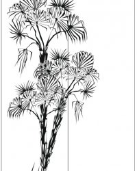 Пескоструйный рисунок Дерево 251